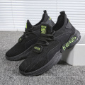 Fashion New Men's Shoes Korean Sports and Leisure Running Shoes Fly Woven Breathable Mesh Shoes Casual